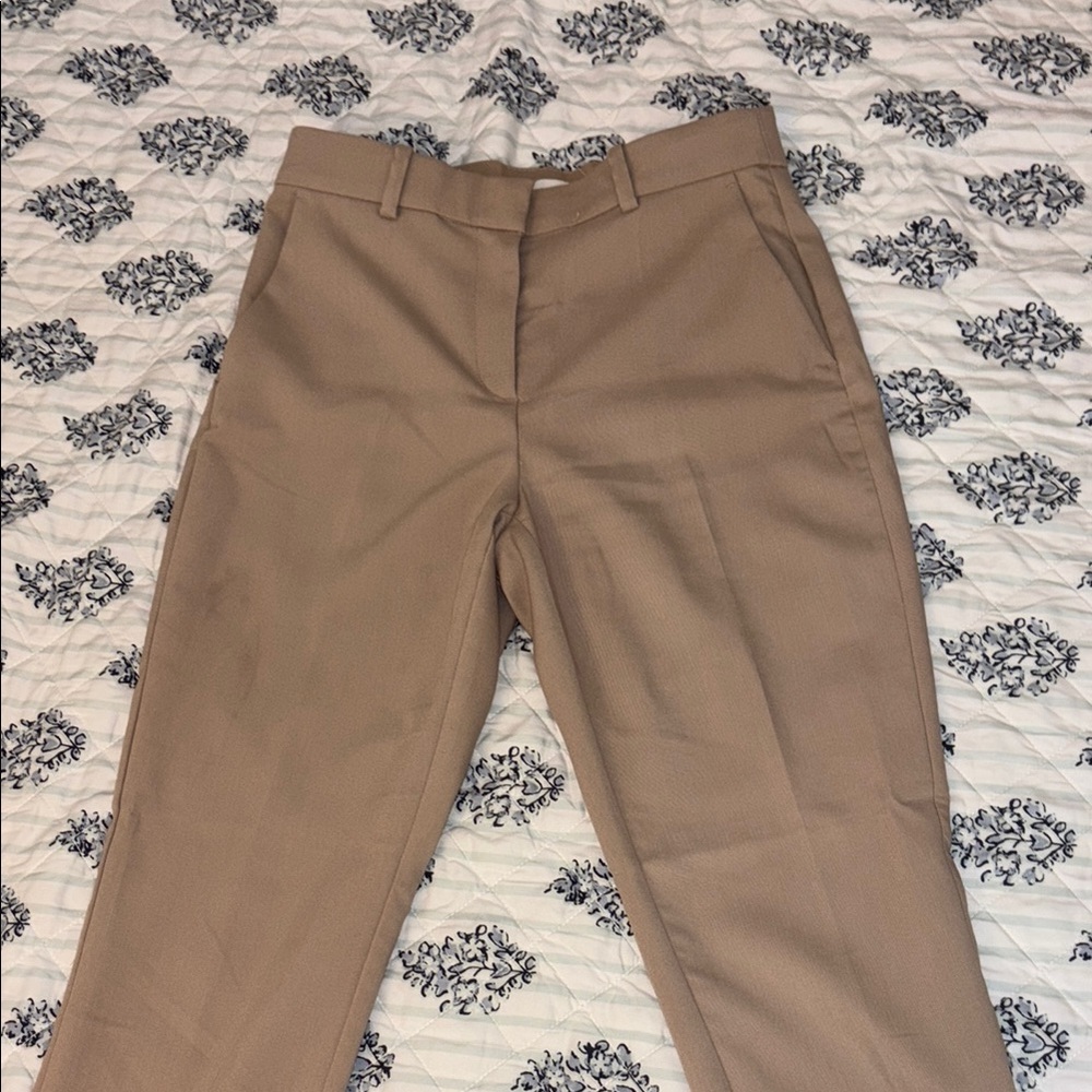 Women’s Tan Trouser Pants